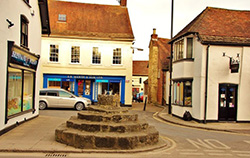 The Market Cross at Sturminster Newton” hspace=