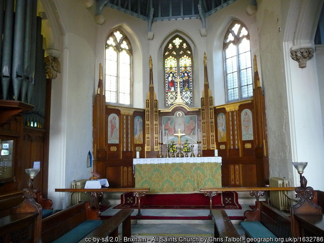 The Altar, All Saints Church, Brixham