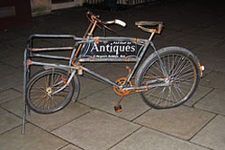Cycling Antique delivery bike