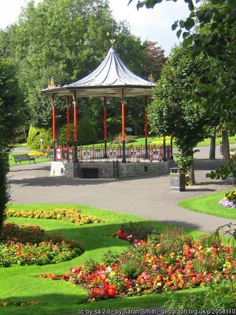Bandstand in the Borough Gardens