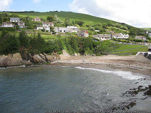 Beach at Combe Martin