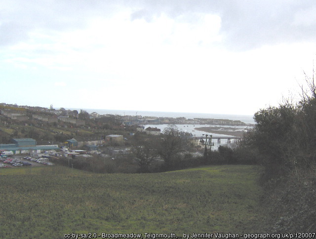 Broadmeadow, Teignmouth, from The Lea