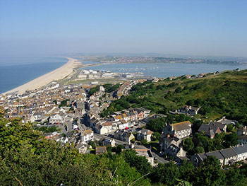 Chesil Beach from Portland