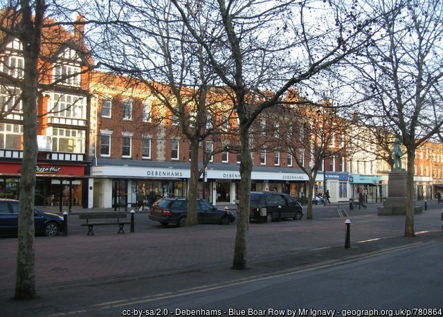 Debenhams, Blue Boar Row, Salisbury