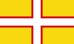 Cycle Route Dorchester to Lyme Regis Dorset Flag