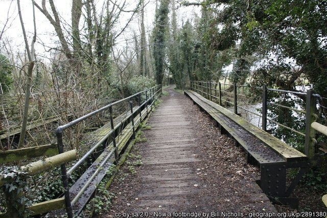 Footbridge on the Test Way