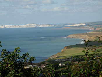 The stunning coastline of the Isle of Wight