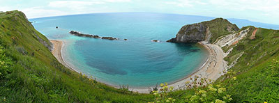 Man of War Bay Dorset for Best Accommodation page