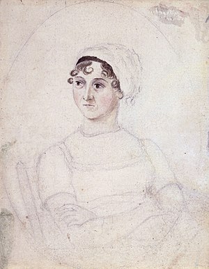 Portait of Jane Austen by her sister Cassandra