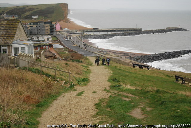 South West Coast Path, West Bay