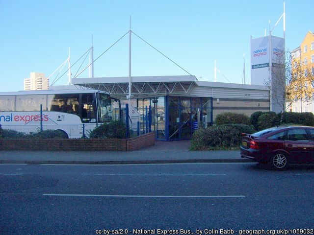 National Express Bus Station Southampton
