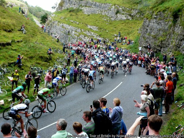 Tour of Britain, Cheddar Gorge