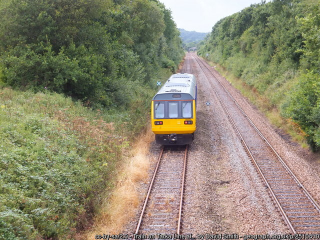 Train on the Tarka Line