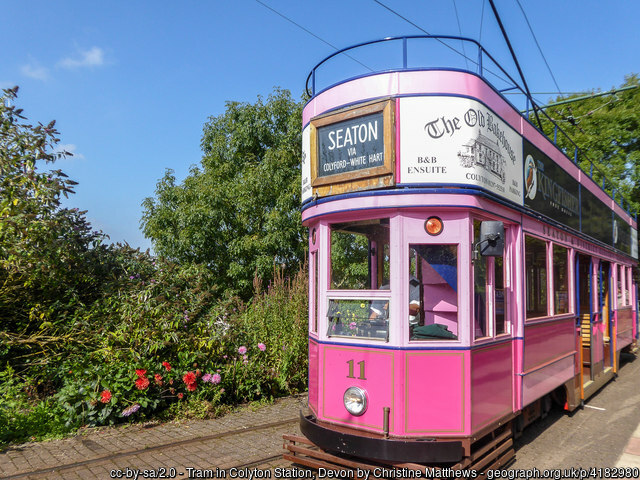 Tram at Colyton