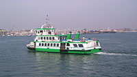 small Ferry in Portsmouth Harbour small