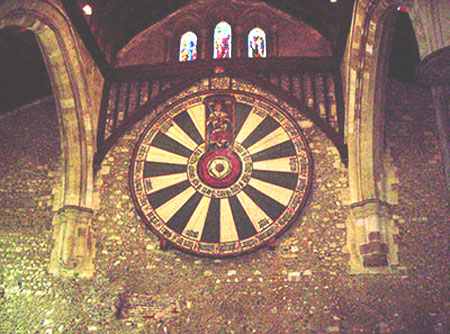 Winchester Castle Arthurs Round Table