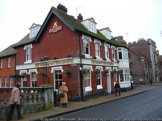 Bishop on the Bridge Pub, Winchester