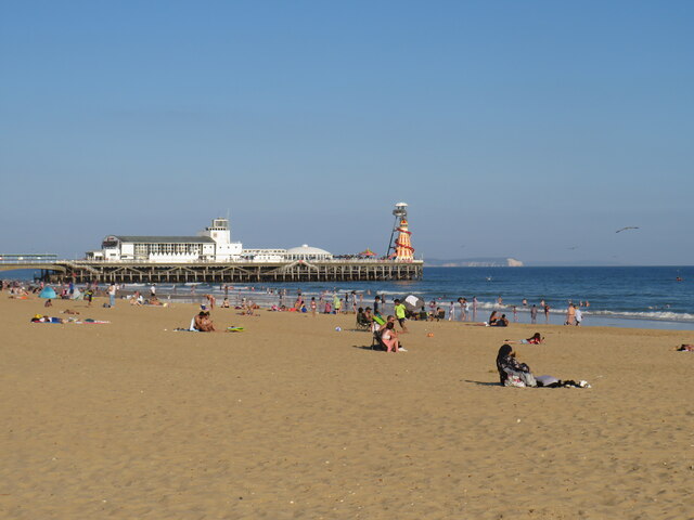 Bournemouth Pier and beach