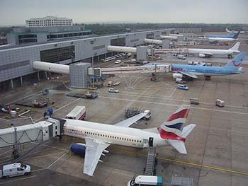 Gatwick Busy North terminal