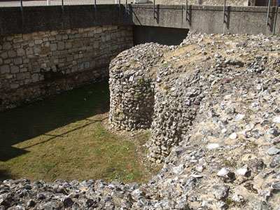 Winchester Castle excavations