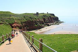 Exeter International Airport  Exeter Devon Cliffs