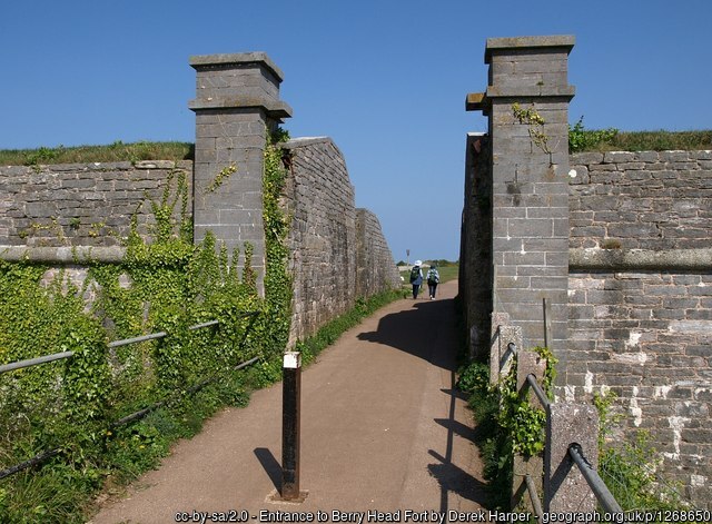 The fort at Berry Head