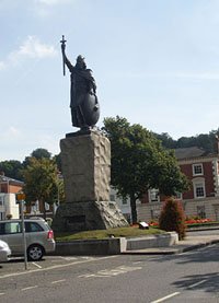 King Alfred for RH column Winchester