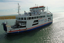 Southampton International Airport Lymington to Yarmouth car ferry