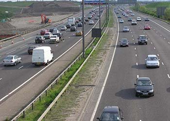 M25 near Heathrow