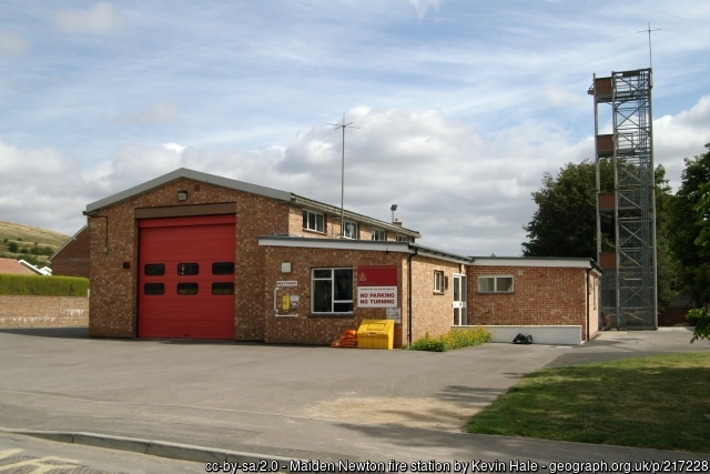 Maiden Newton Fire Station