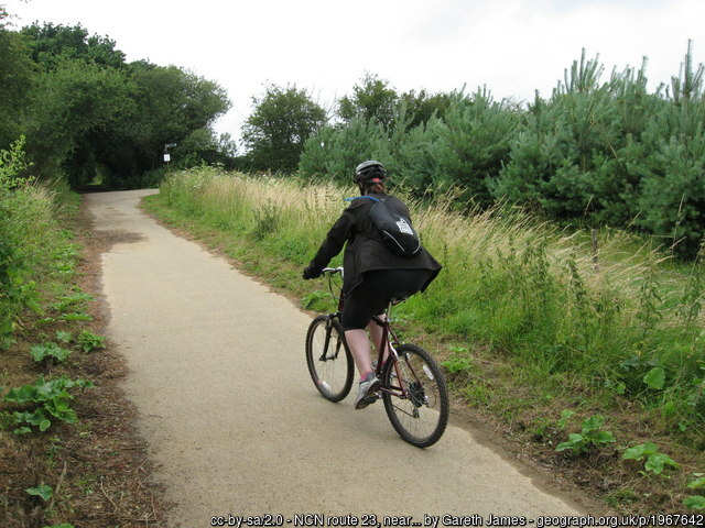 NCN 23 near Newchurch