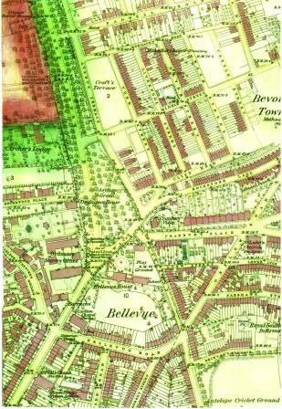 Southampton OS map 1865