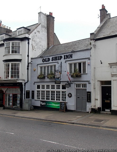 The Old Ship Inn, Dorchester, said to be the oldest in the town