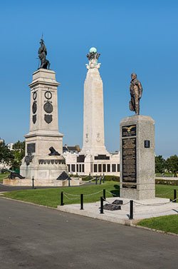 Three Memorials in Plymouth