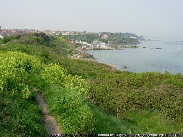 Portland from the South West Coast Path