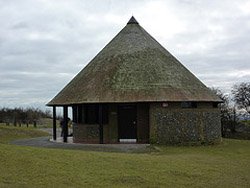 Cycling in Hampshire Round House Butser Hill