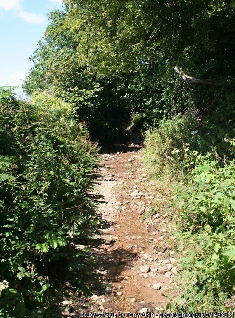 Start of Two Moors Way